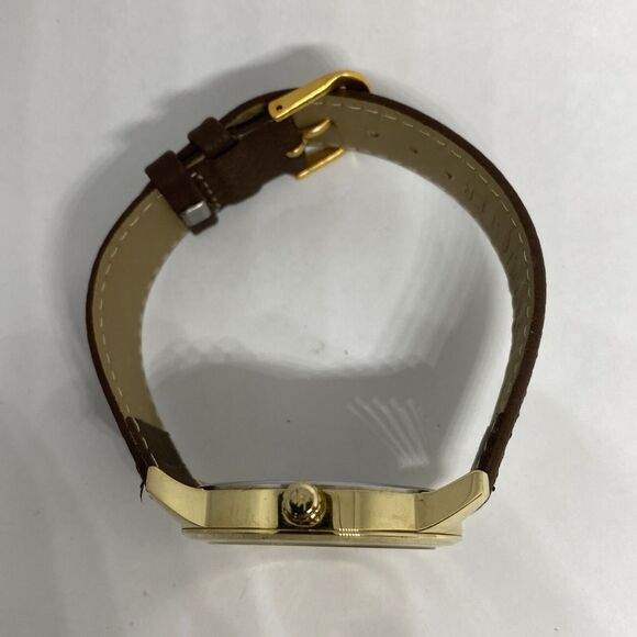 Michael Kors MK3490 Women's Brown Leather Analog Dial Quartz Wrist Watch HK995 - Picture 8 of 12